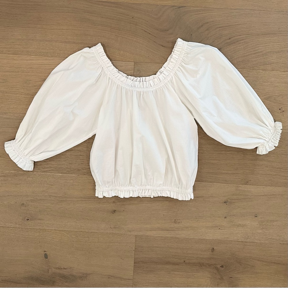 Kate Spade Aperitif Poplin Top